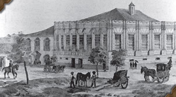 Palácio Conde dos Arcos, primeira sede do Senado Brasileiro. Sem Data